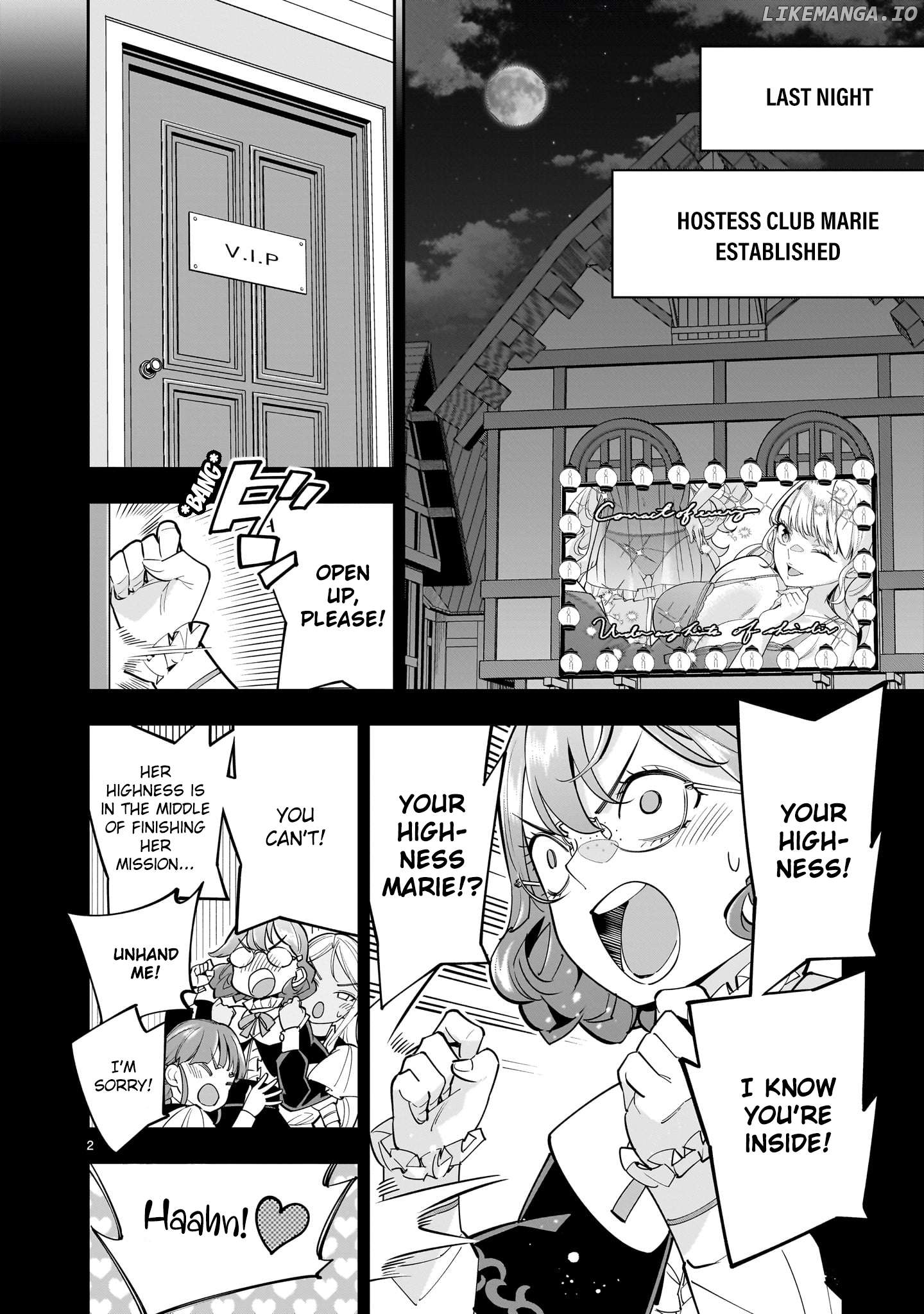 The Death Defying Princess Creates a Yuri Harem to Survive Chapter 5 - page 2