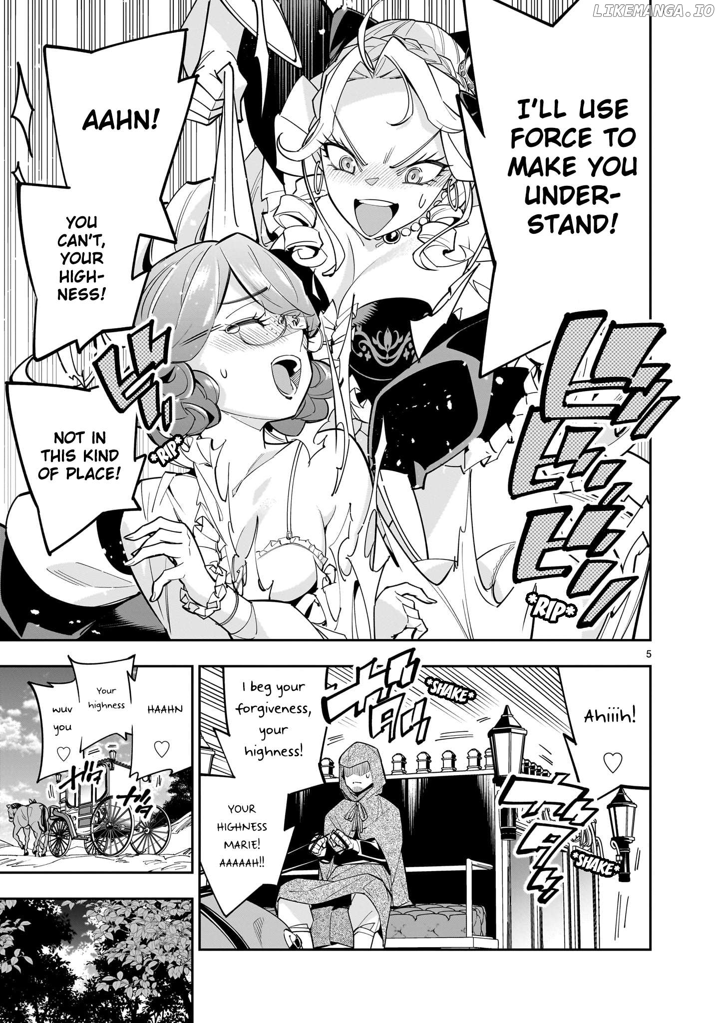 The Death Defying Princess Creates a Yuri Harem to Survive Chapter 5 - page 5