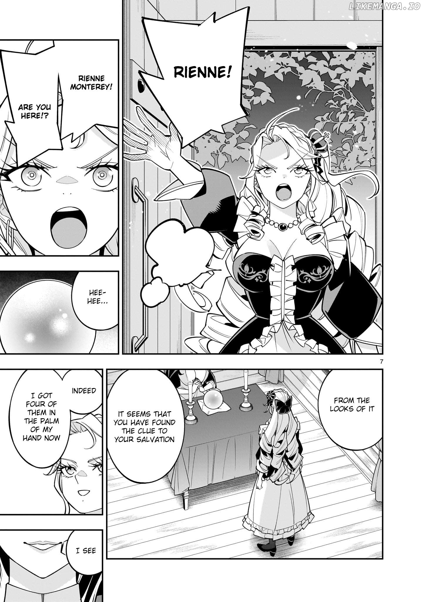 The Death Defying Princess Creates a Yuri Harem to Survive Chapter 5 - page 7