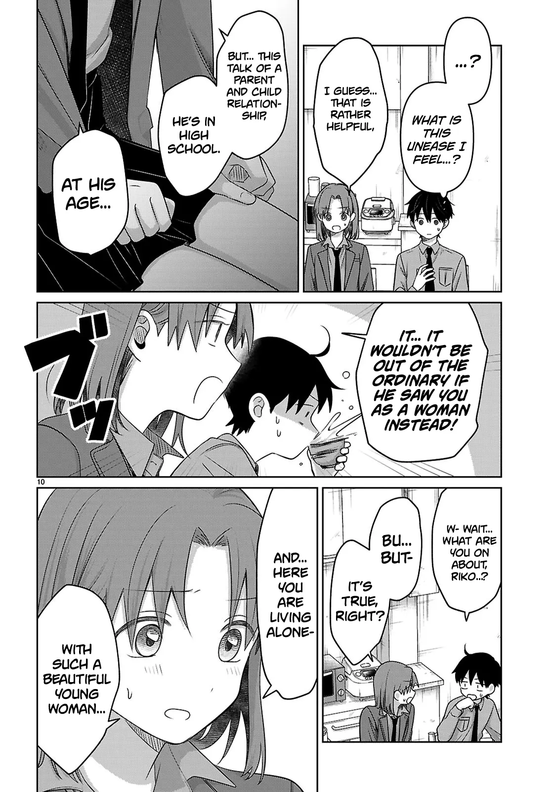 Ainosenbiki ~Mama Katsu Shitara Mama ga Dekita Hanashi~ Chapter 4 - page 10