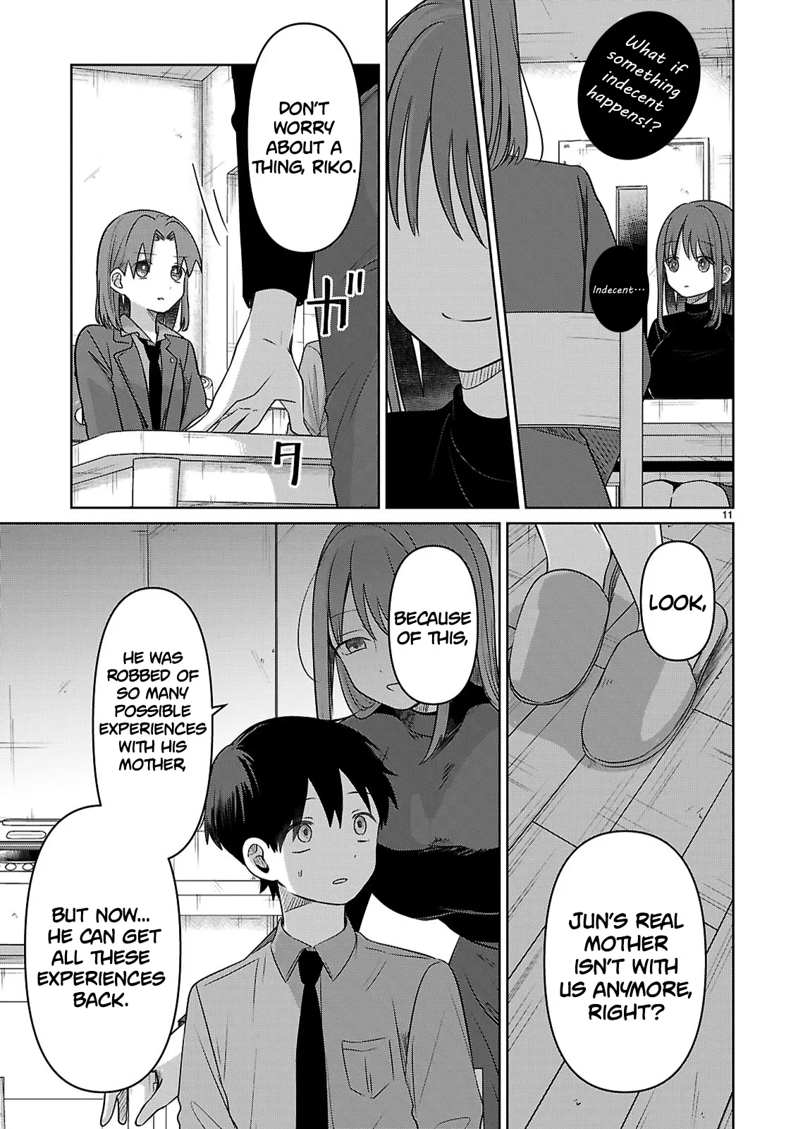 Ainosenbiki ~Mama Katsu Shitara Mama ga Dekita Hanashi~ Chapter 4 - page 11