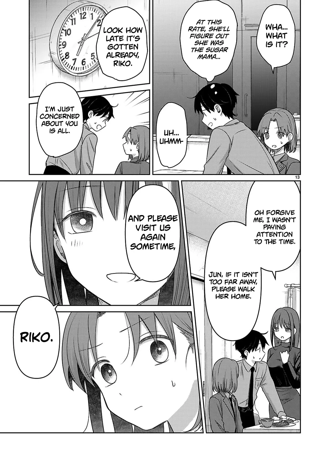 Ainosenbiki ~Mama Katsu Shitara Mama ga Dekita Hanashi~ Chapter 4 - page 13