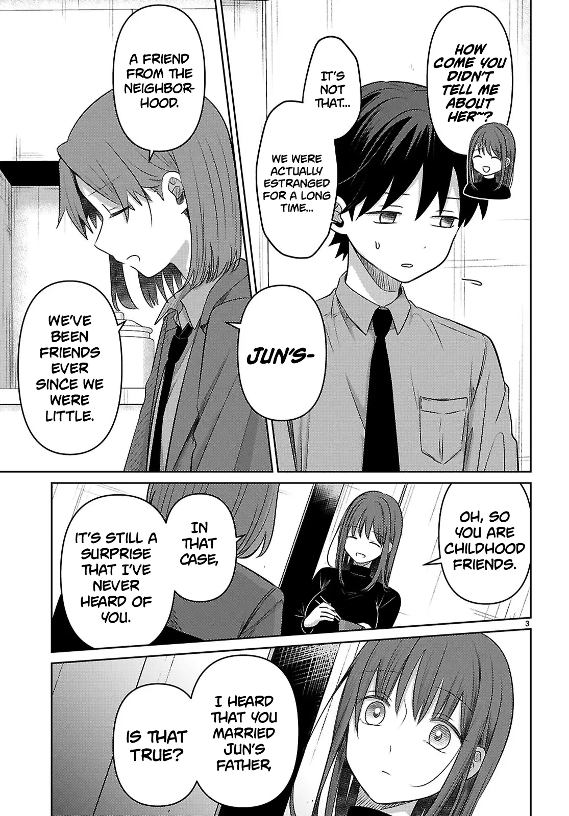 Ainosenbiki ~Mama Katsu Shitara Mama ga Dekita Hanashi~ Chapter 4 - page 3