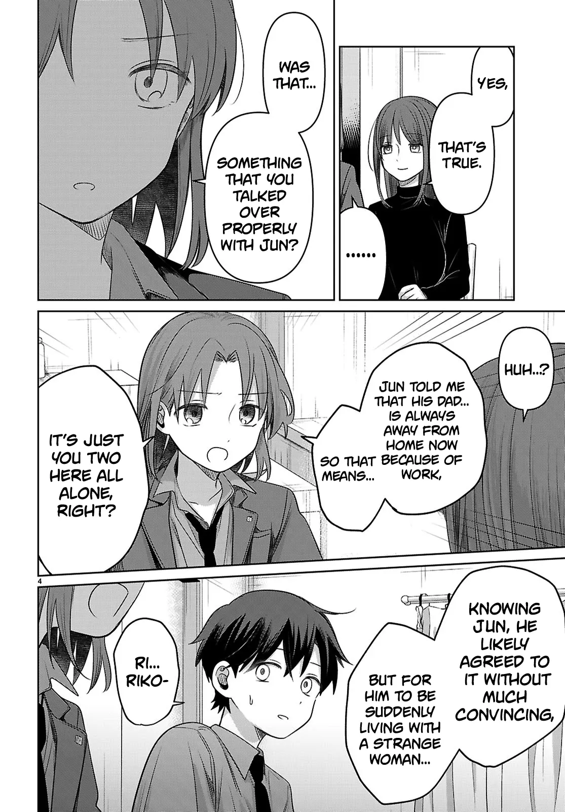 Ainosenbiki ~Mama Katsu Shitara Mama ga Dekita Hanashi~ Chapter 4 - page 4