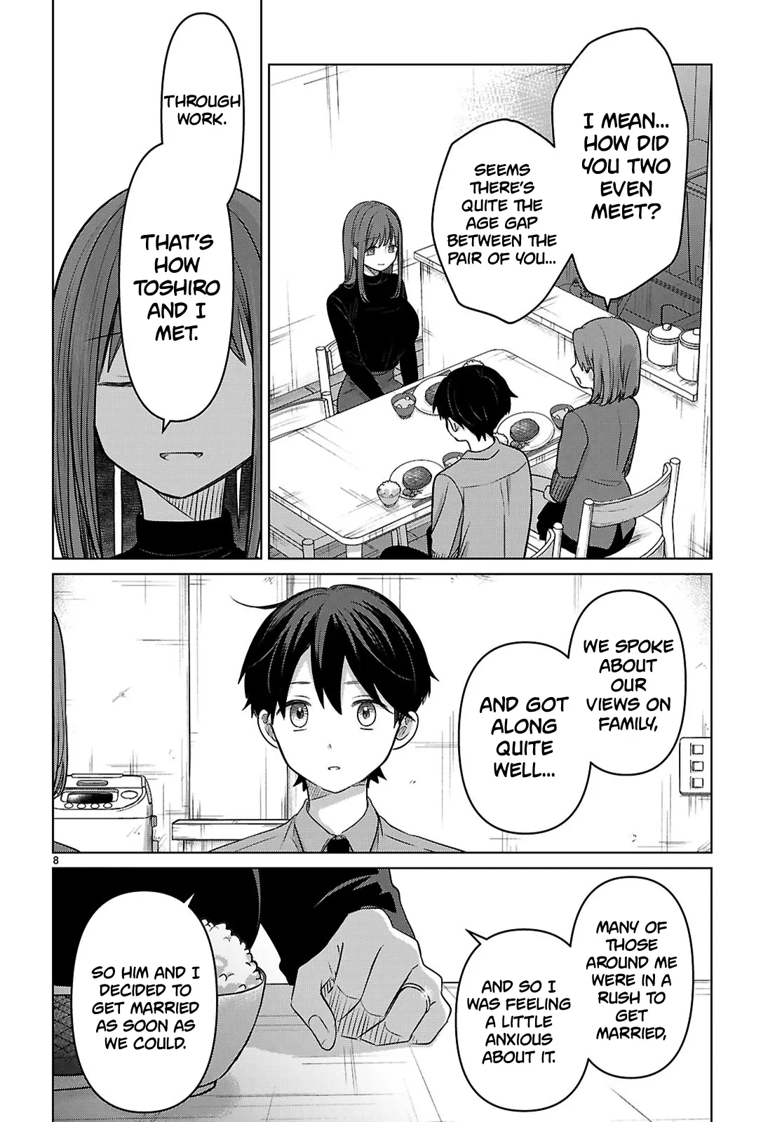 Ainosenbiki ~Mama Katsu Shitara Mama ga Dekita Hanashi~ Chapter 4 - page 8