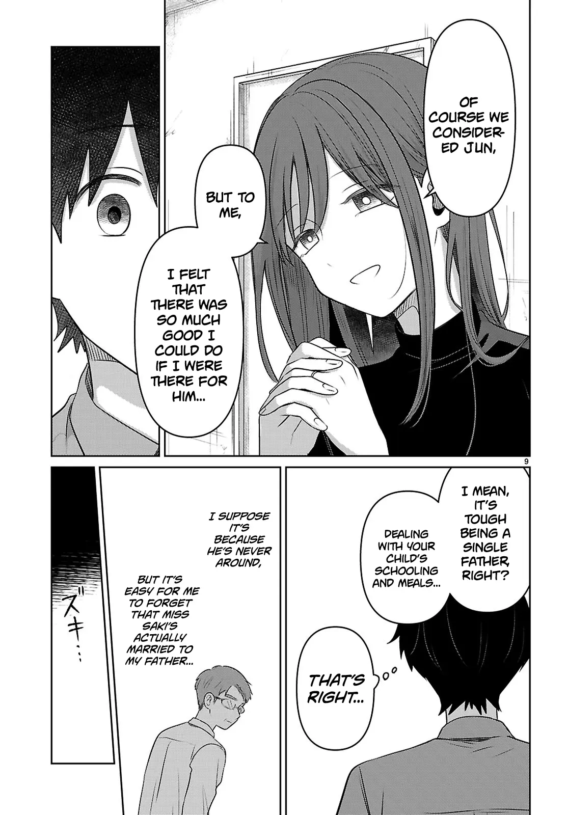 Ainosenbiki ~Mama Katsu Shitara Mama ga Dekita Hanashi~ Chapter 4 - page 9