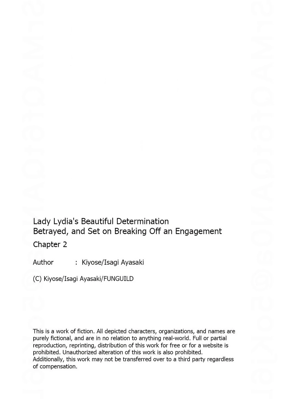 Lady Lydia's Beautiful Determination Betrayed, and Set on Breaking Off an Engagement Chapter 2 - page 33