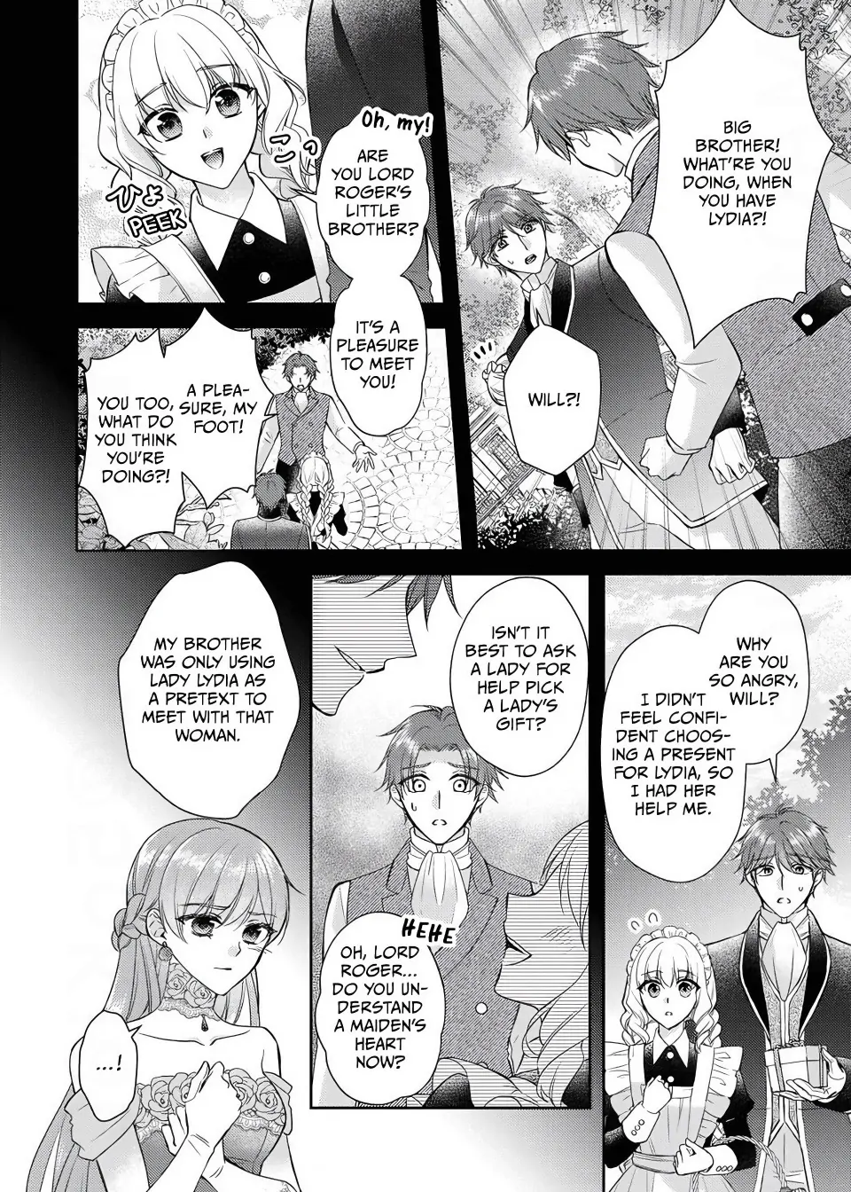 Lady Lydia's Beautiful Determination Betrayed, and Set on Breaking Off an Engagement Chapter 3 - page 10