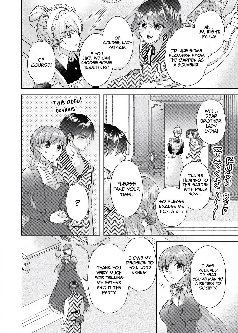 Lady Lydia's Beautiful Determination Betrayed, and Set on Breaking Off an Engagement Chapter 6 - page 22