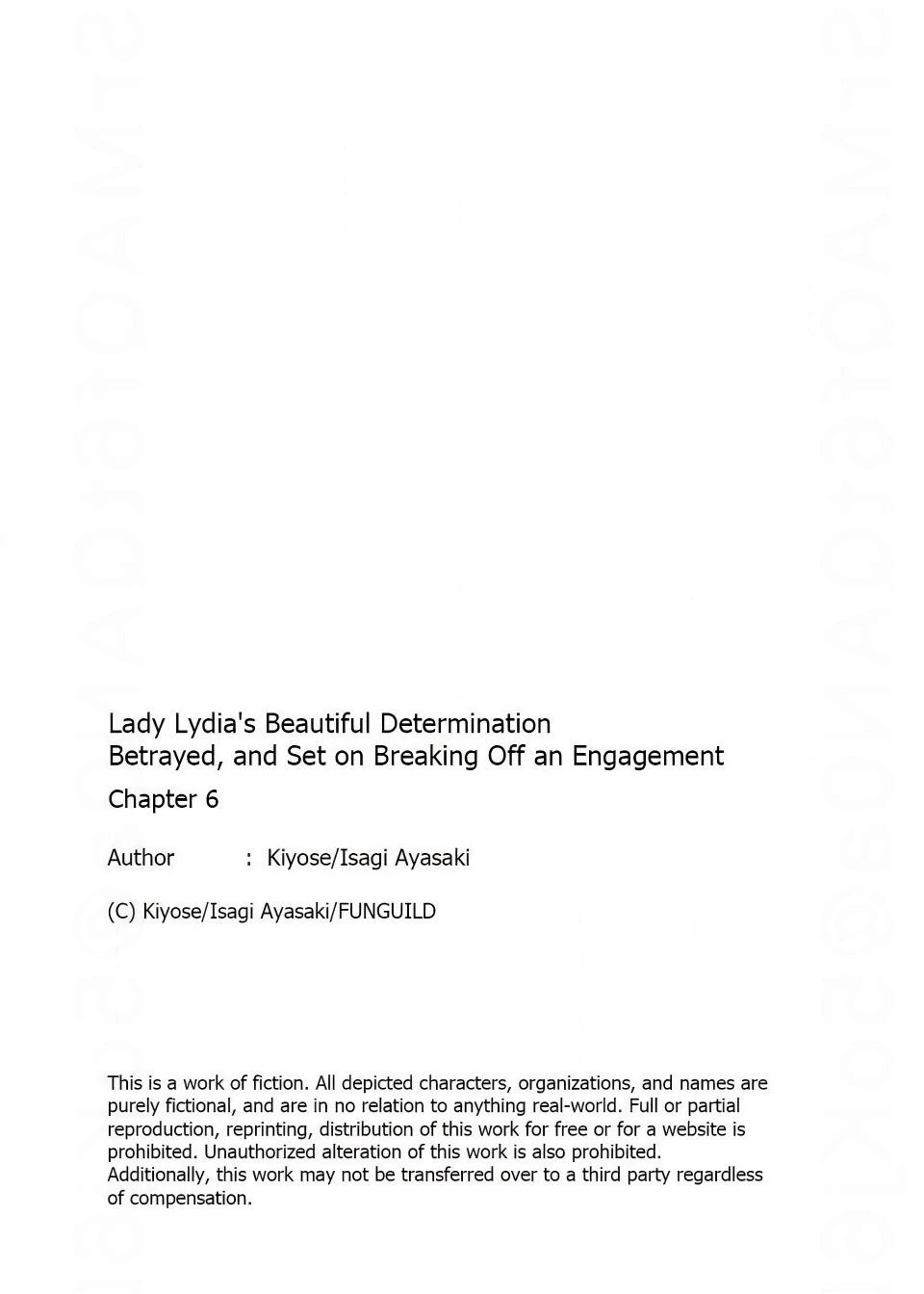 Lady Lydia's Beautiful Determination Betrayed, and Set on Breaking Off an Engagement Chapter 6 - page 33