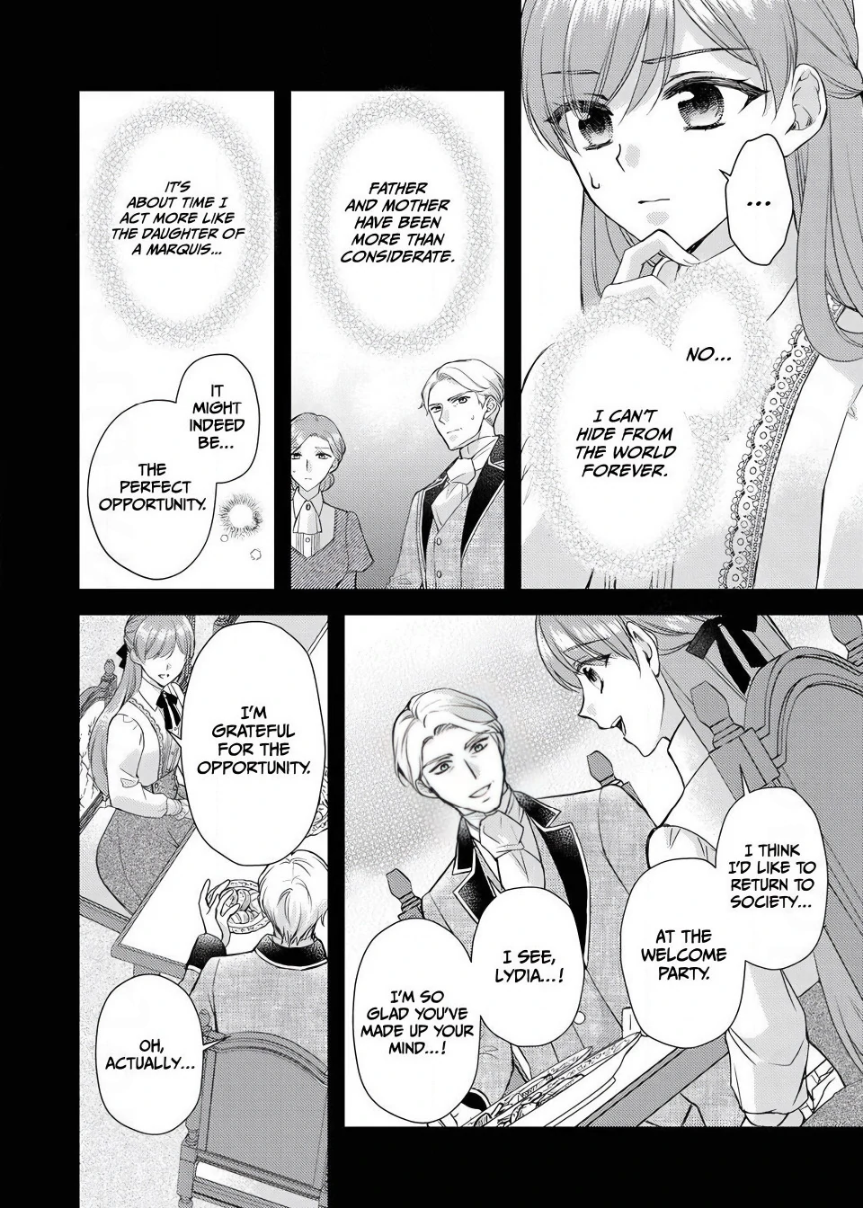 Lady Lydia's Beautiful Determination Betrayed, and Set on Breaking Off an Engagement Chapter 6 - page 8