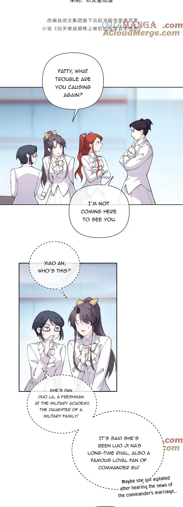 Her Marriage Was Called Off at Daytime, the Cutely Fierce Commander Asked Her For a Hug at Night Chapter 36 - page 2