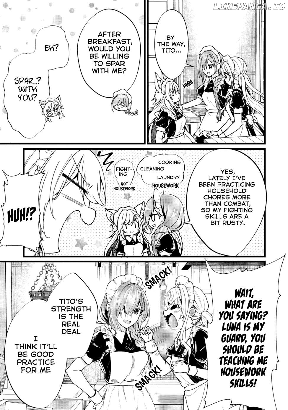 Isekai de Cheat Skill wo Te ni Shita Ore wa, Genjitsu Sekai wo mo Musou Suru: Girls Side ~Kareinaru Otome-tachi no Bouken wa Sekai wo Kaeta~ Chapter 8 - page 14