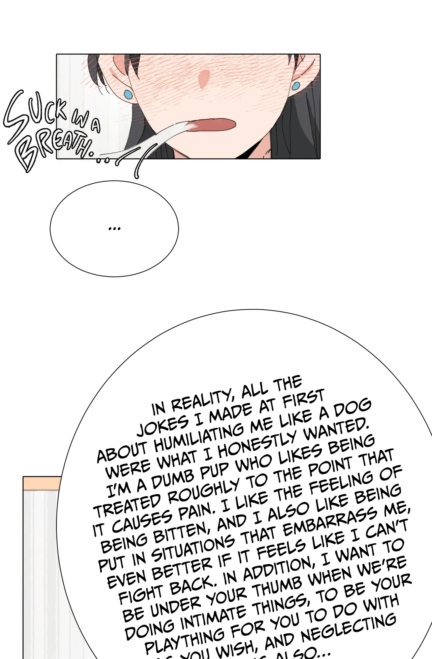 That Time I Was Blackmailed By the Class's Green Tea Bitch Chapter 45 - page 22