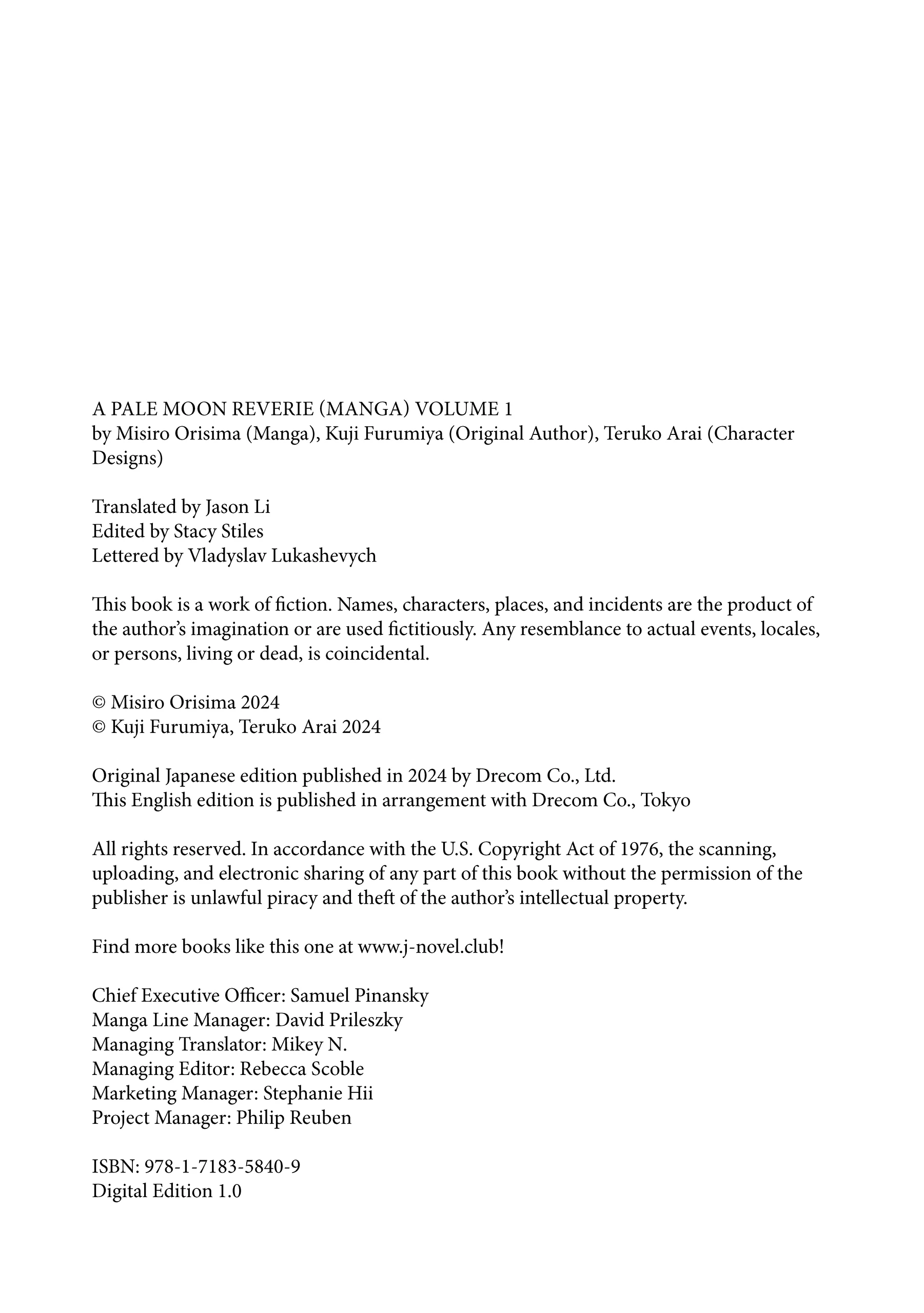 A Pale Moon Reverie [Official] Chapter 4.6 - page 5