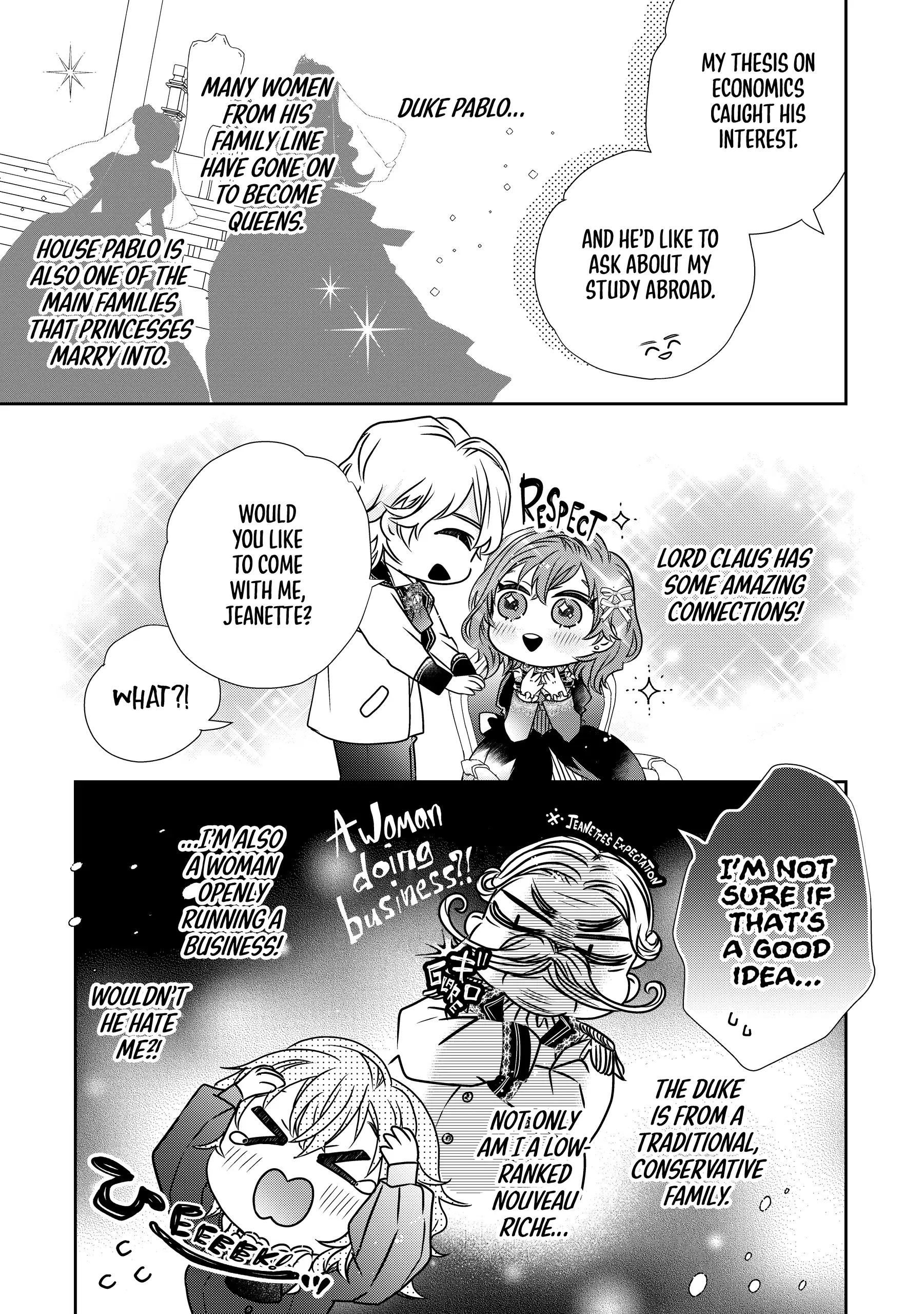 Jeanette the Genius: Defying My Evil Stepmother by Starting a Business with My Ride-or-Die Fiancé! [Official] Chapter 4 - page 11