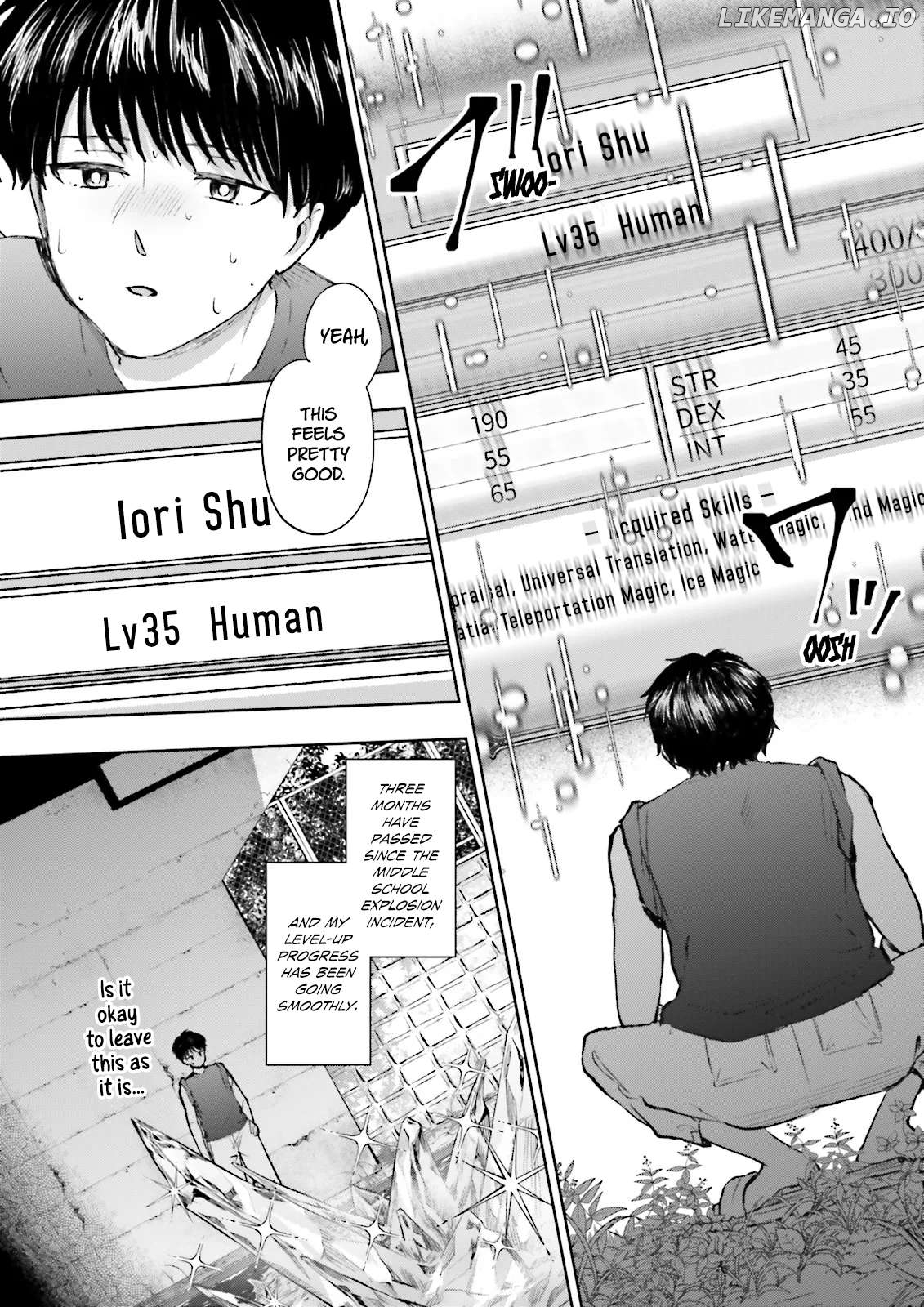 Classmate wa Isekai de Yuusha ni Natta kedo, Ore dake Gendai Nihon ni Okizari ni Narimashita Chapter 3.2 - page 3