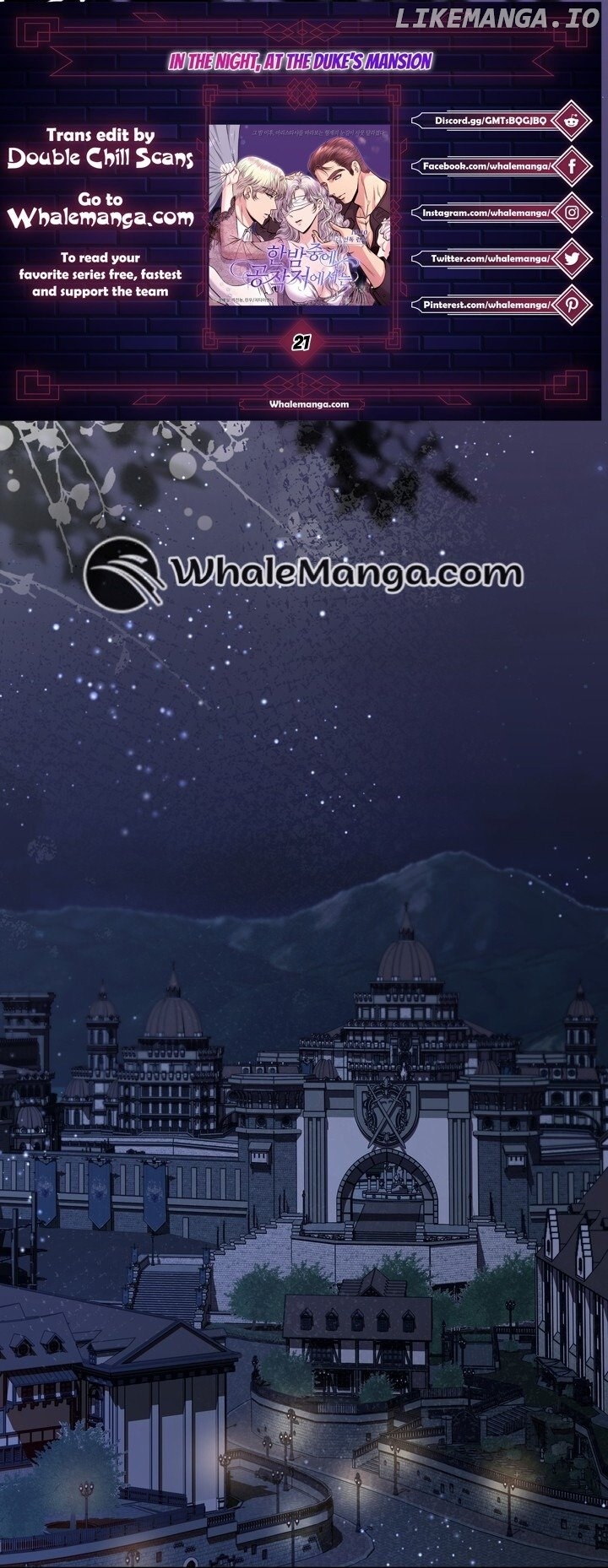 In The Night, At The Duke’s Mansion Chapter 21 - page 1