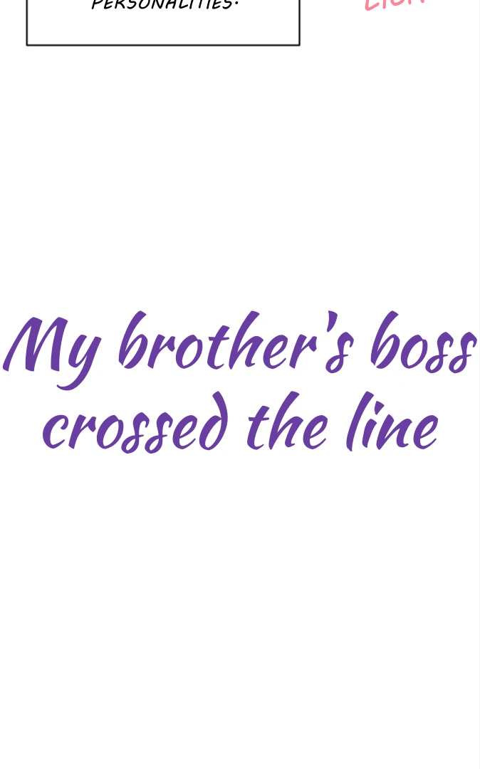 My Brother's Boss Crossed The Line Chapter 29 - page 24