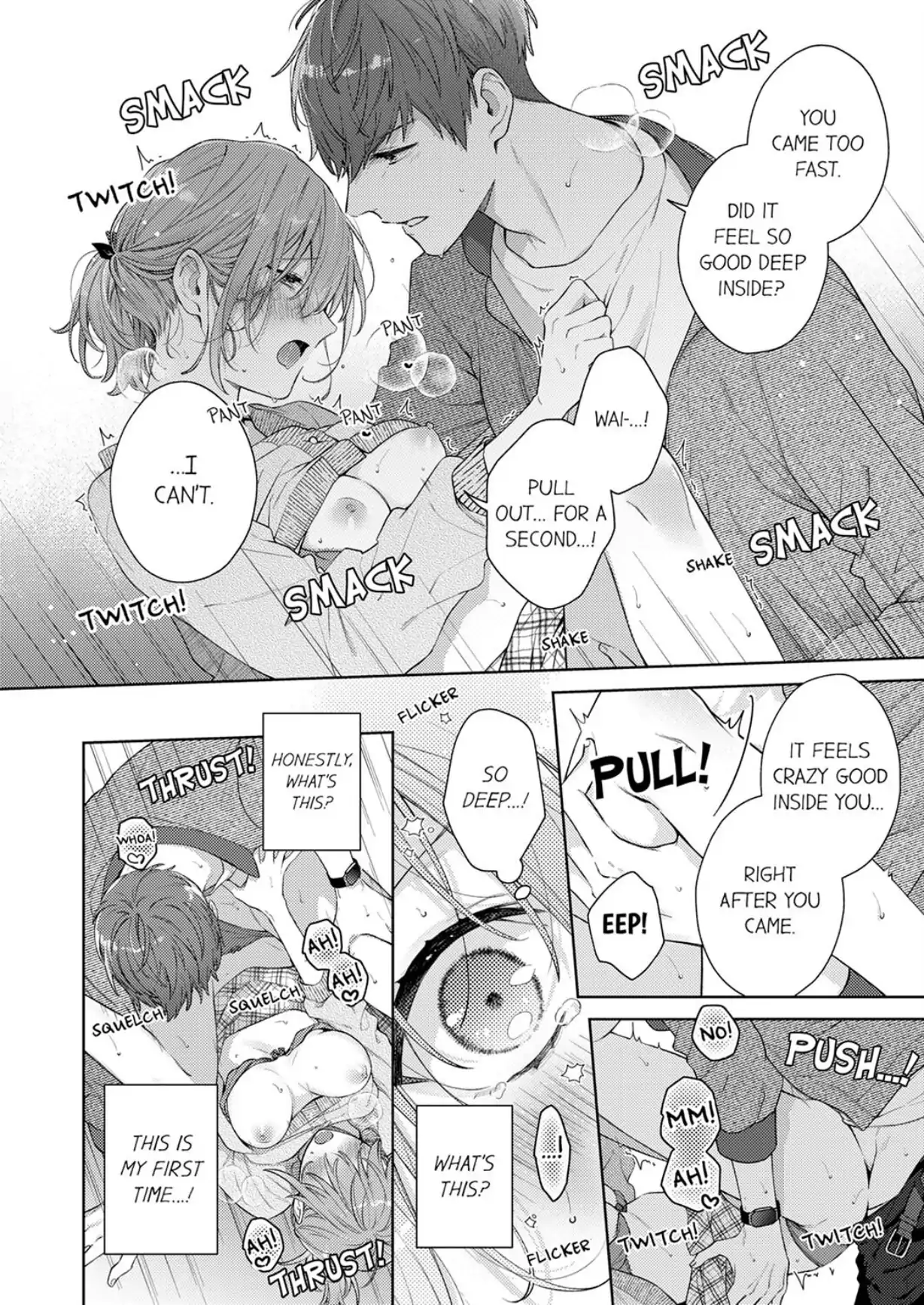 Shinya Zangyou - Shuuchaku Juume na Douki no Kiss Seme Gokujou Aibu Chapter 4 - page 8