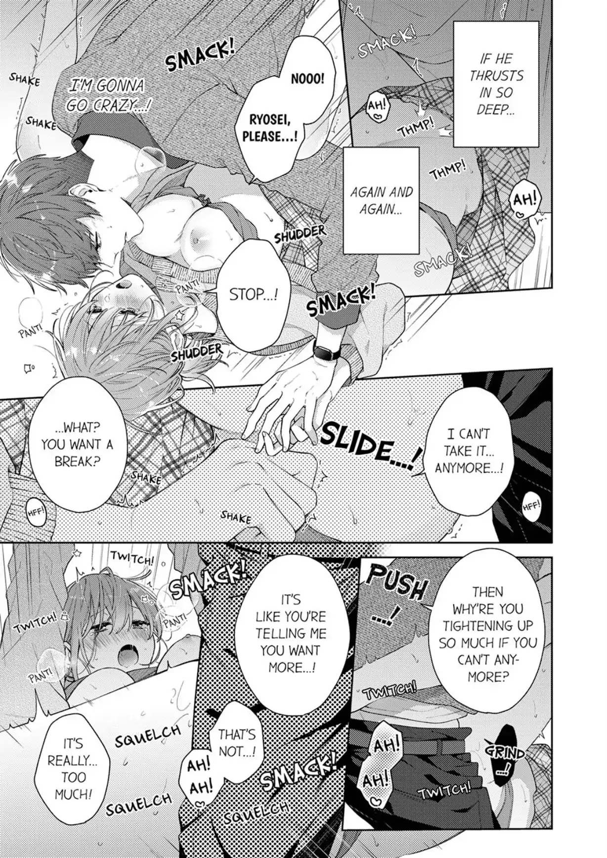 Shinya Zangyou - Shuuchaku Juume na Douki no Kiss Seme Gokujou Aibu Chapter 4 - page 9