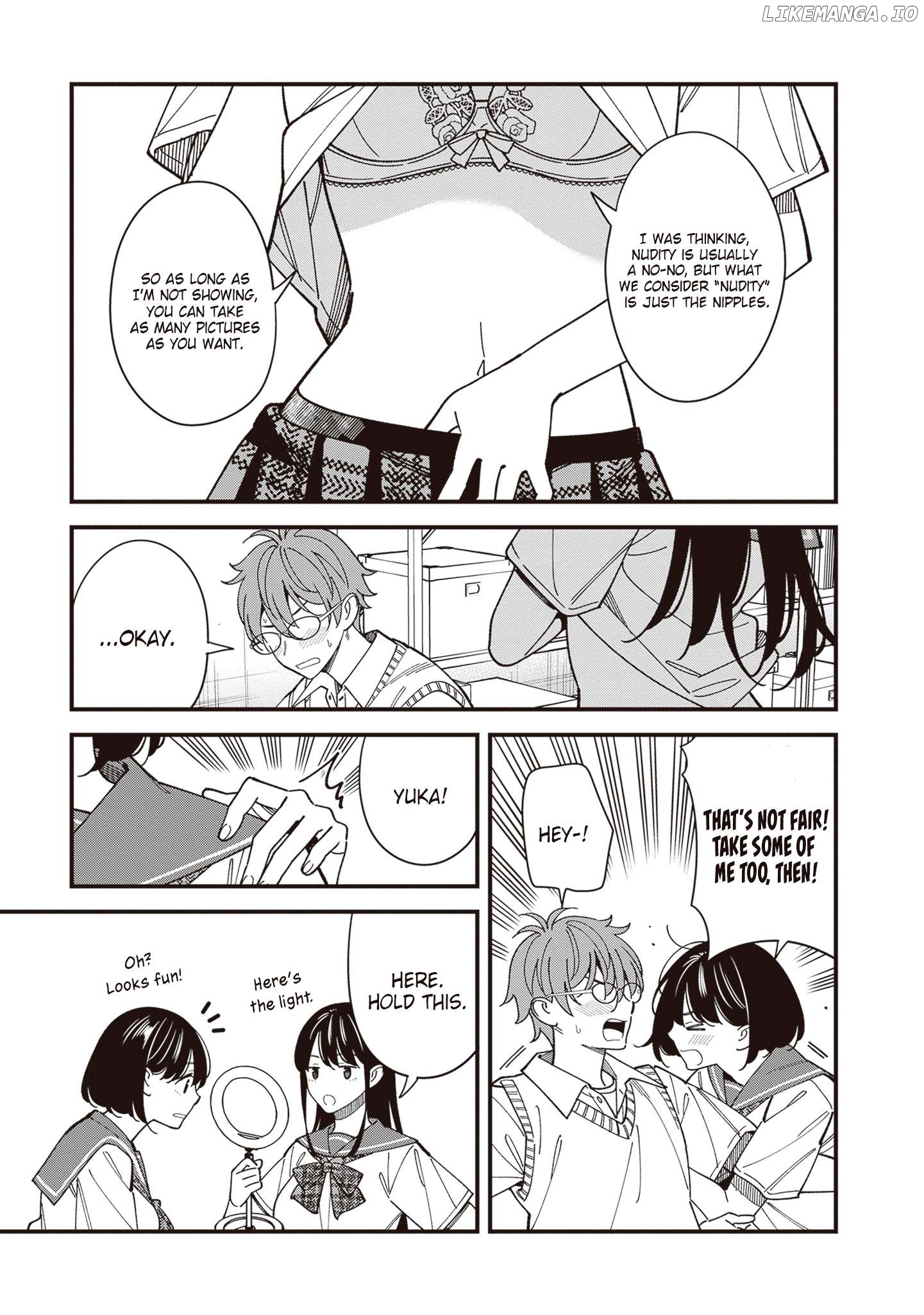 Osananajimi no Koukousei no Aida ni Nikutai Kankei wa Seiritsu suru ka. Chapter 5 - page 8