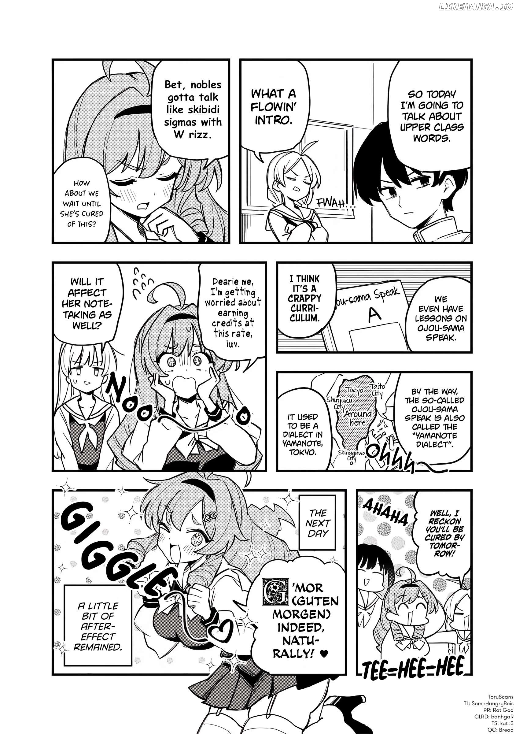 Bakushin Ojou-sama Dou! Chapter 11 - page 2