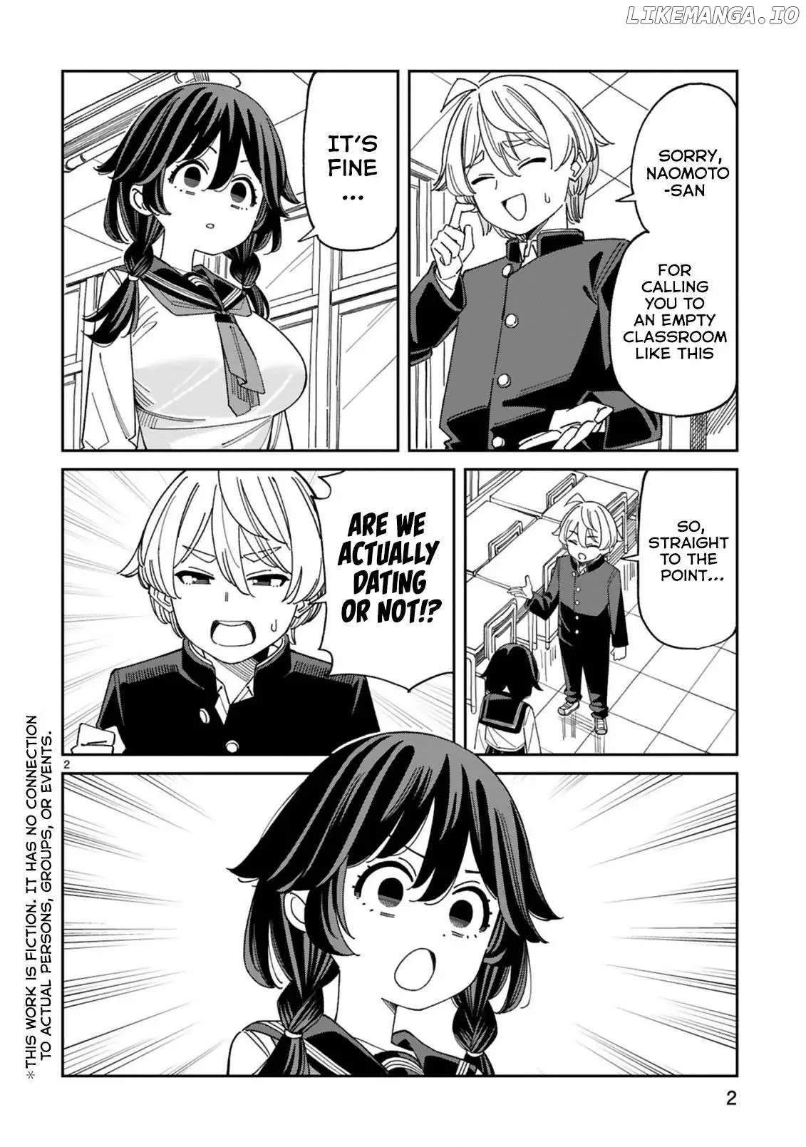 Uso Kareshi Demo Ii Kara Tonikaku Shitai Mashiro-chan Chapter 4 - page 3
