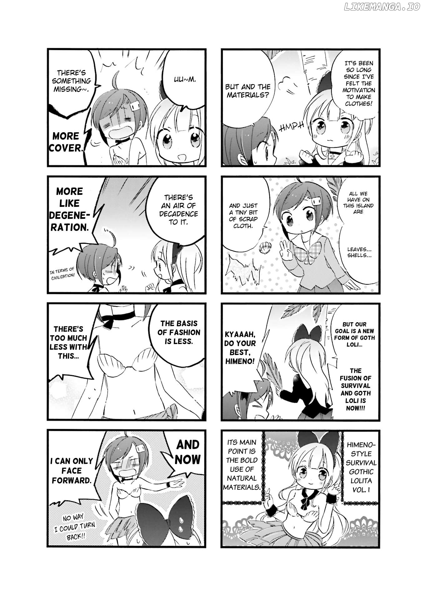 Goth Loli JK Mujintou Hyouryuuki Chapter 8 - page 6