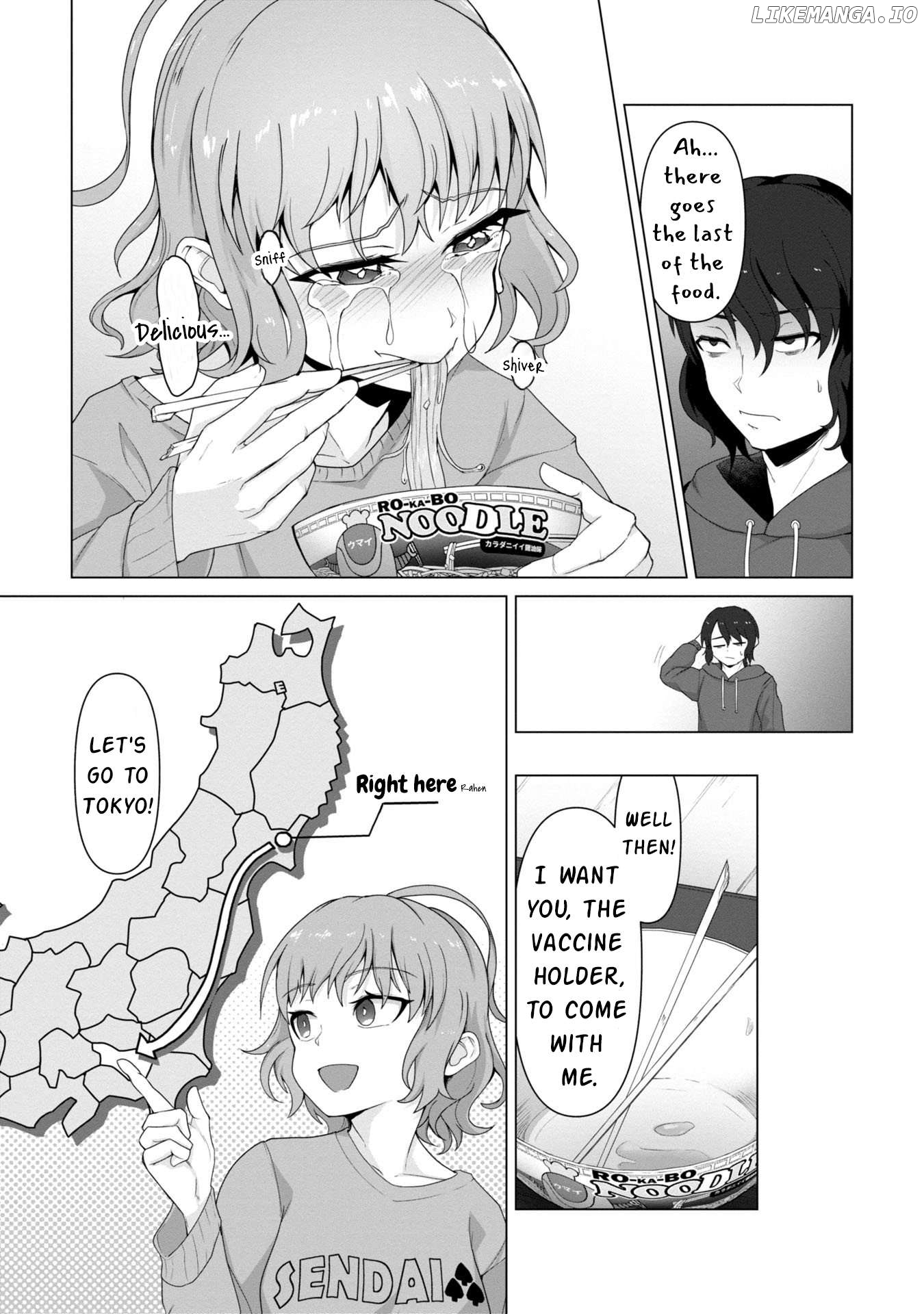 Ore no vaccine dake ga zonbi-ka shita sekai o sukueru Chapter 2 - page 4