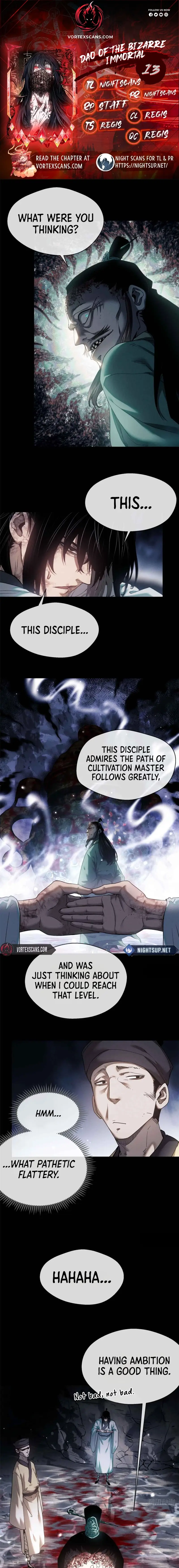 Dao of the Bizarre Immortal Chapter 13 - page 1