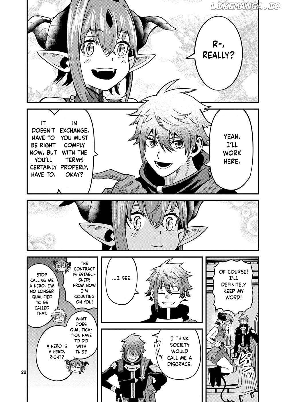 Power-Hara Genkai Yuusha, Maougun kara Koutaiguu de Scout sareru ~Yuusha Ranking 1-i na no ni Tedori ga Gomi sugite Seikatsu Dekimasen~ Chapter 2 - page 28