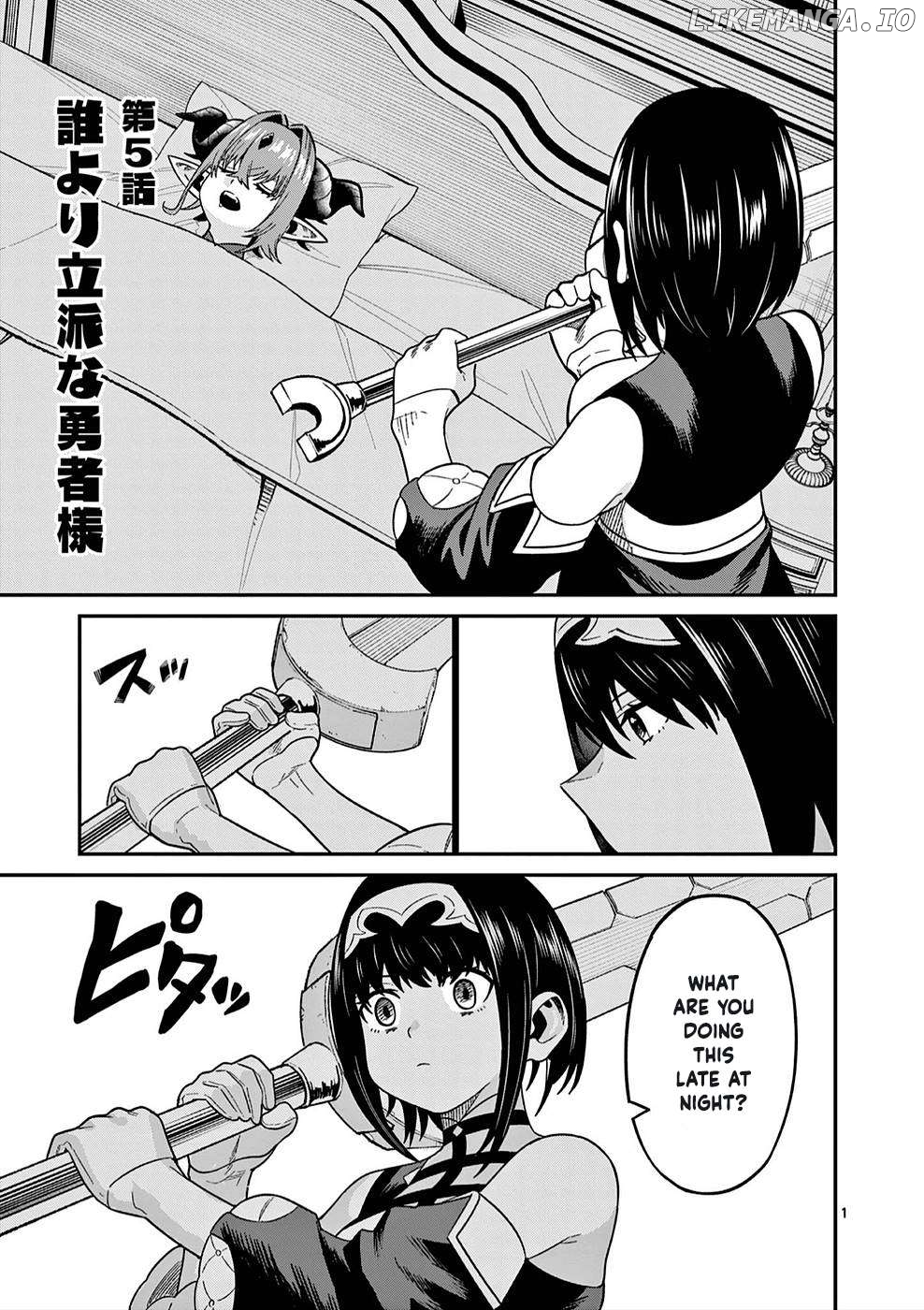 Power-Hara Genkai Yuusha, Maougun kara Koutaiguu de Scout sareru ~Yuusha Ranking 1-i na no ni Tedori ga Gomi sugite Seikatsu Dekimasen~ Chapter 5 - page 1