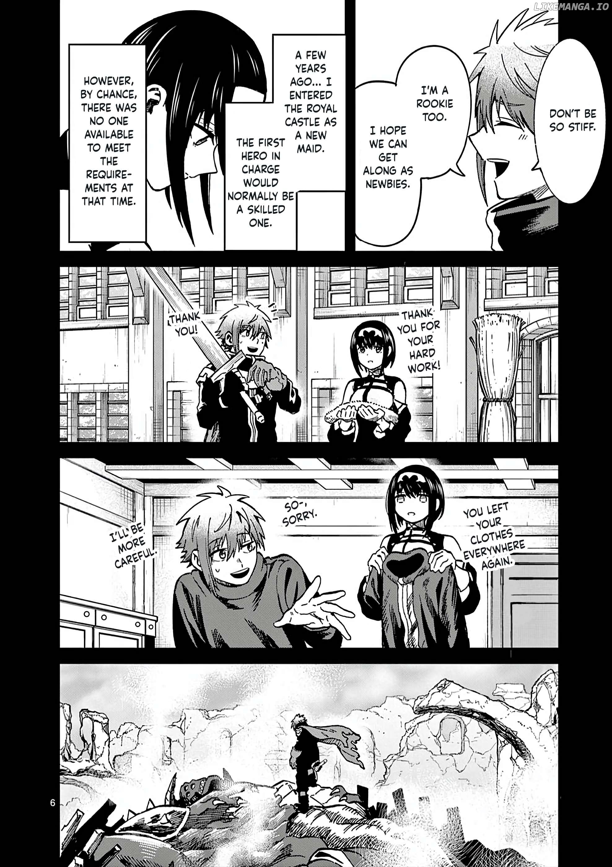 Power-Hara Genkai Yuusha, Maougun kara Koutaiguu de Scout sareru ~Yuusha Ranking 1-i na no ni Tedori ga Gomi sugite Seikatsu Dekimasen~ Chapter 5 - page 6
