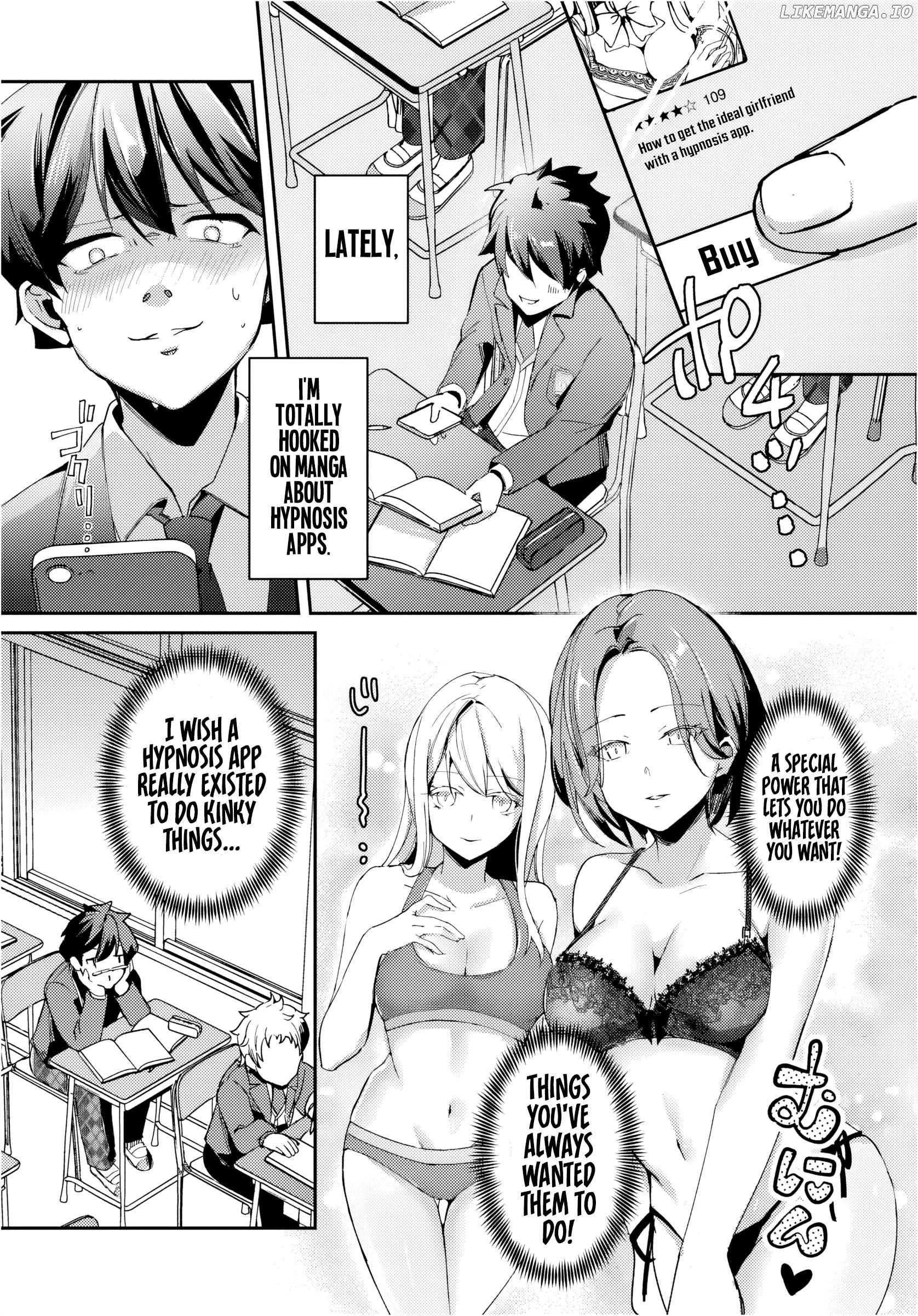 Te ni iretan saimin apuri de yume no haaremu seikatsu o okuritai Chapter 1 - page 4