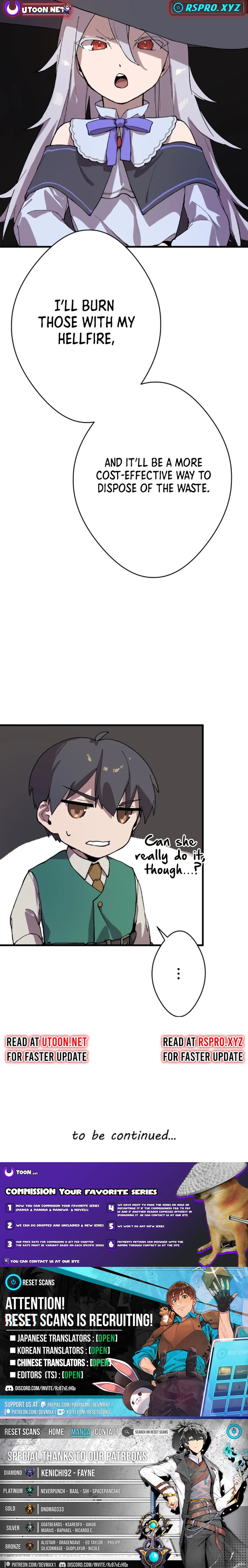 Let’s raise a witch who will destroy the world Chapter 8 - page 20