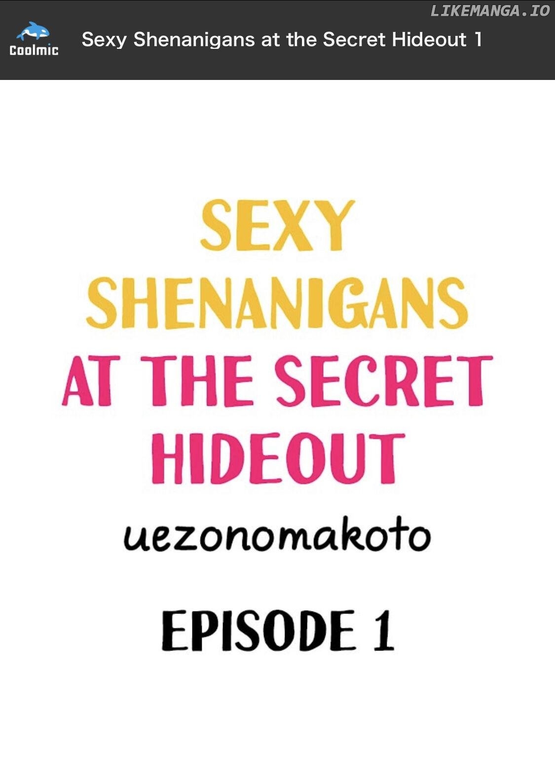 Sexy Shenanigans at the Secret Hideout Chapter 1 - page 2