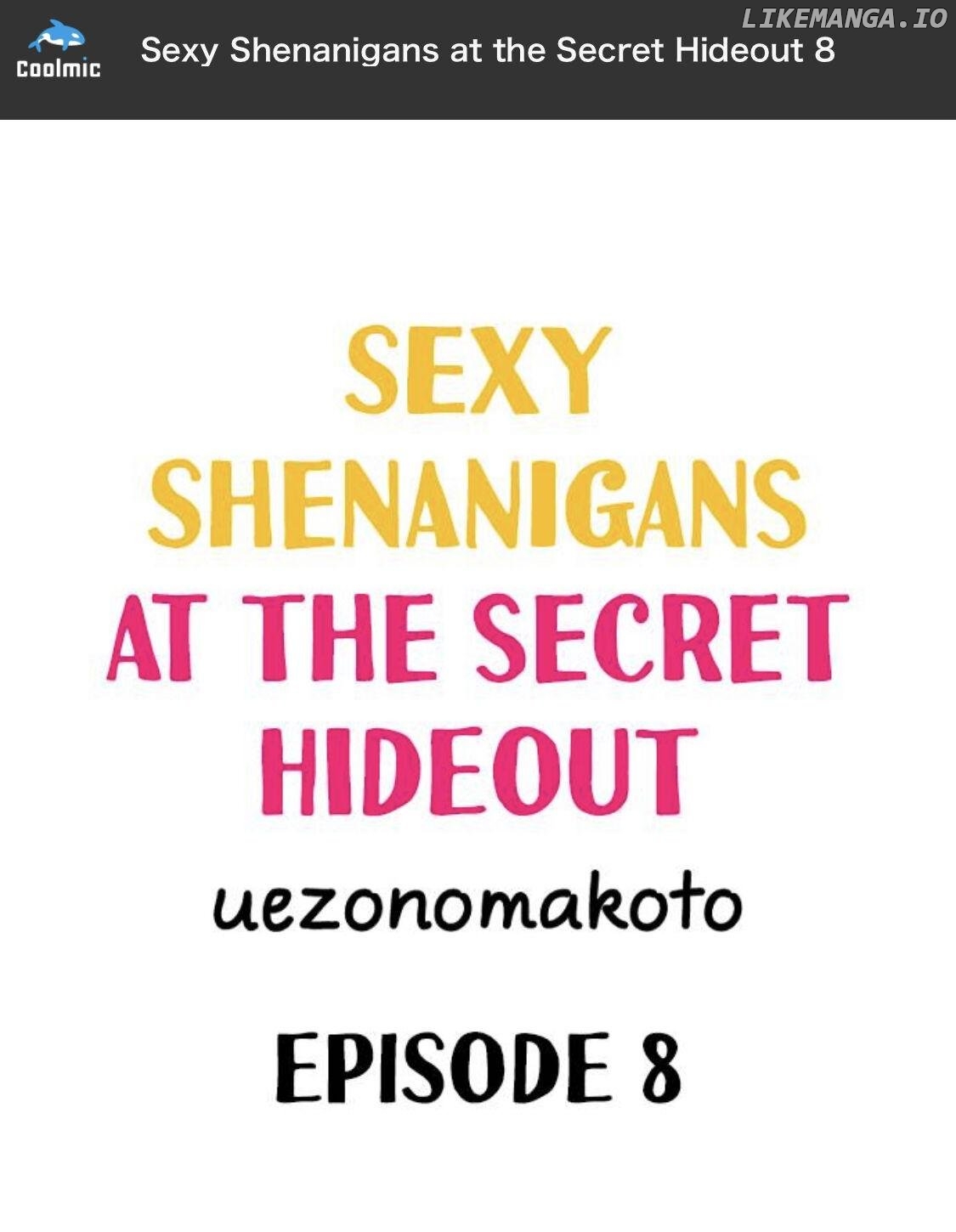 Sexy Shenanigans at the Secret Hideout Chapter 8 - page 1