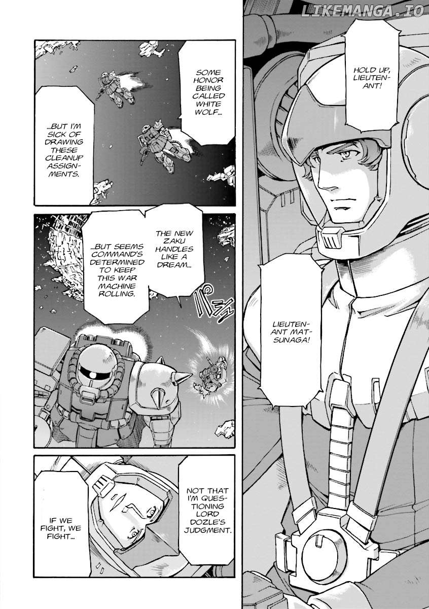 Mobile Suit Gundam MSV-R Legend of the Universal Century Heroes: The Fabulous Shin Matsunaga Chapter 7 - page 12