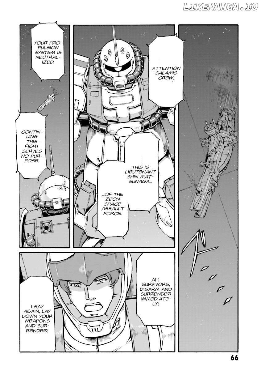 Mobile Suit Gundam MSV-R Legend of the Universal Century Heroes: The Fabulous Shin Matsunaga Chapter 8 - page 11