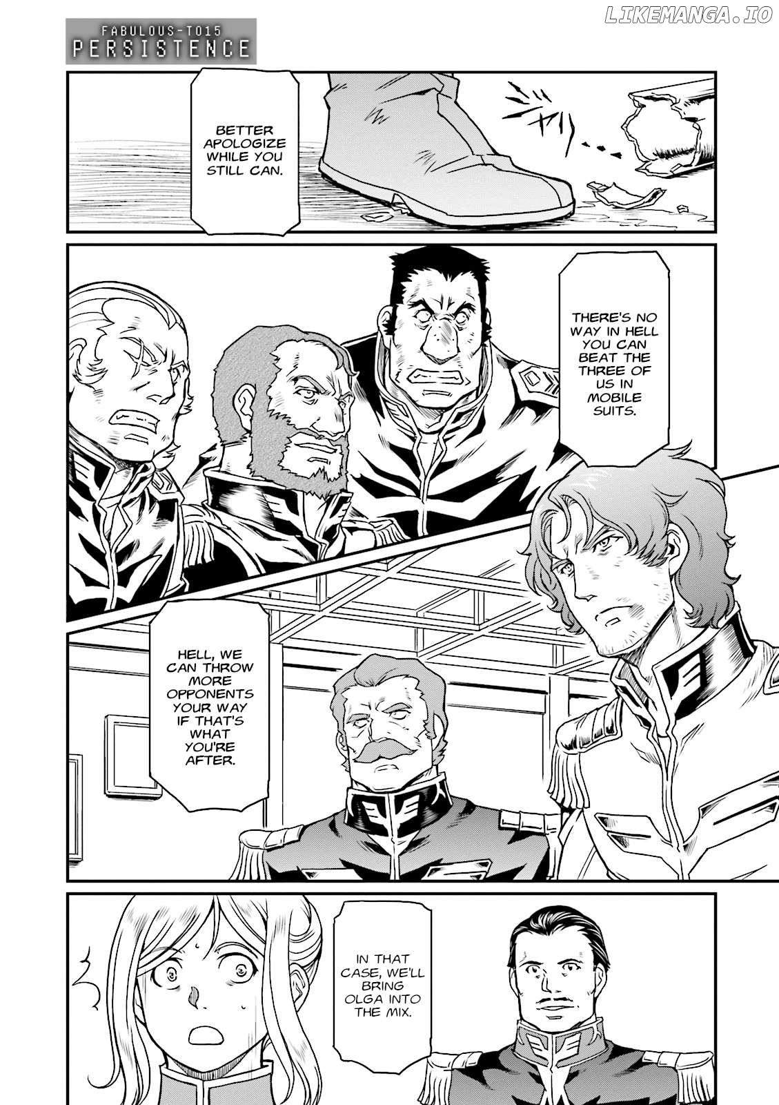 Mobile Suit Gundam MSV-R Legend of the Universal Century Heroes: The Fabulous Shin Matsunaga Chapter 15 - page 1