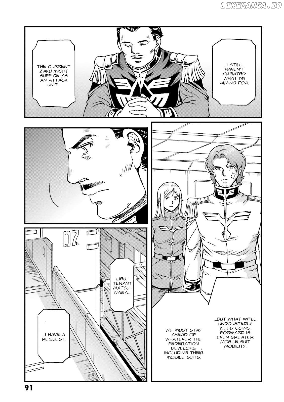 Mobile Suit Gundam MSV-R Legend of the Universal Century Heroes: The Fabulous Shin Matsunaga Chapter 15 - page 22