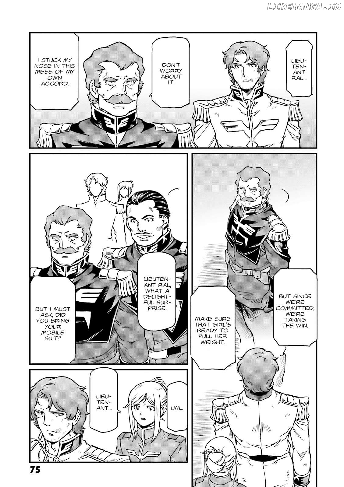 Mobile Suit Gundam MSV-R Legend of the Universal Century Heroes: The Fabulous Shin Matsunaga Chapter 15 - page 6