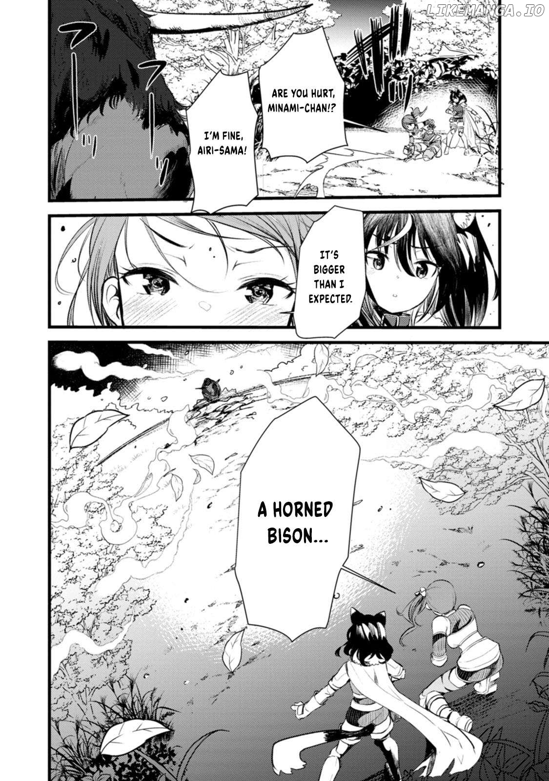 Yuusha ni Narenakatta Sanbaka Trio wa, Kyou mo Otoko Meshi wo Koshiraeru. Chapter 1 - page 15