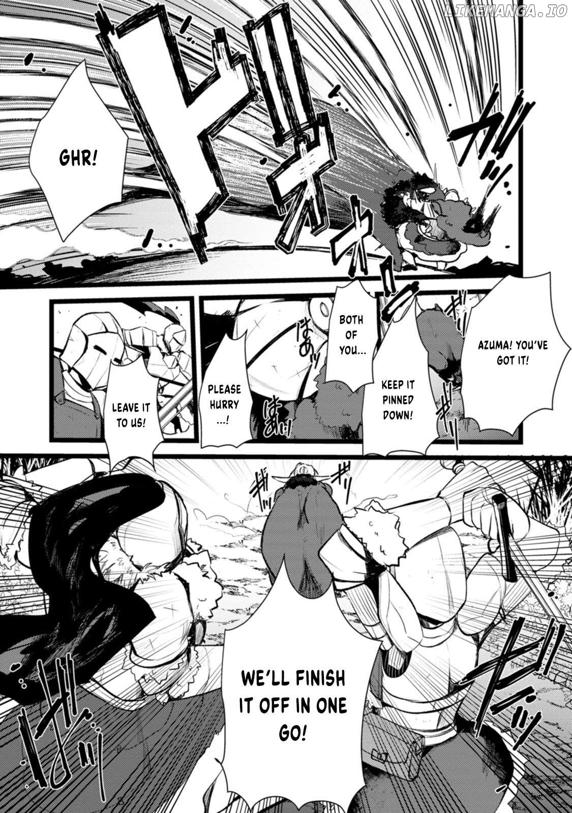 Yuusha ni Narenakatta Sanbaka Trio wa, Kyou mo Otoko Meshi wo Koshiraeru. Chapter 1 - page 18