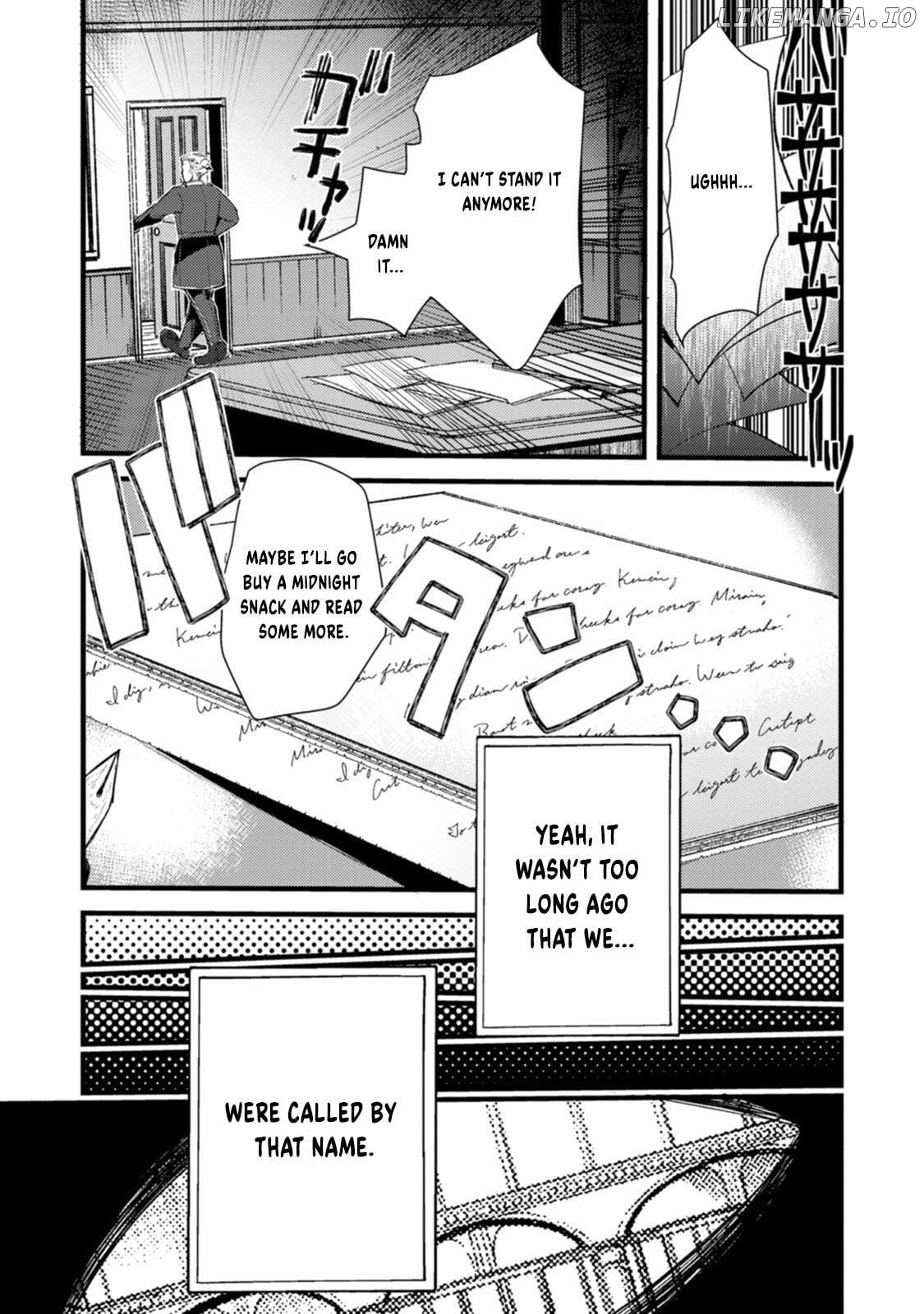 Yuusha ni Narenakatta Sanbaka Trio wa, Kyou mo Otoko Meshi wo Koshiraeru. Chapter 1 - page 26