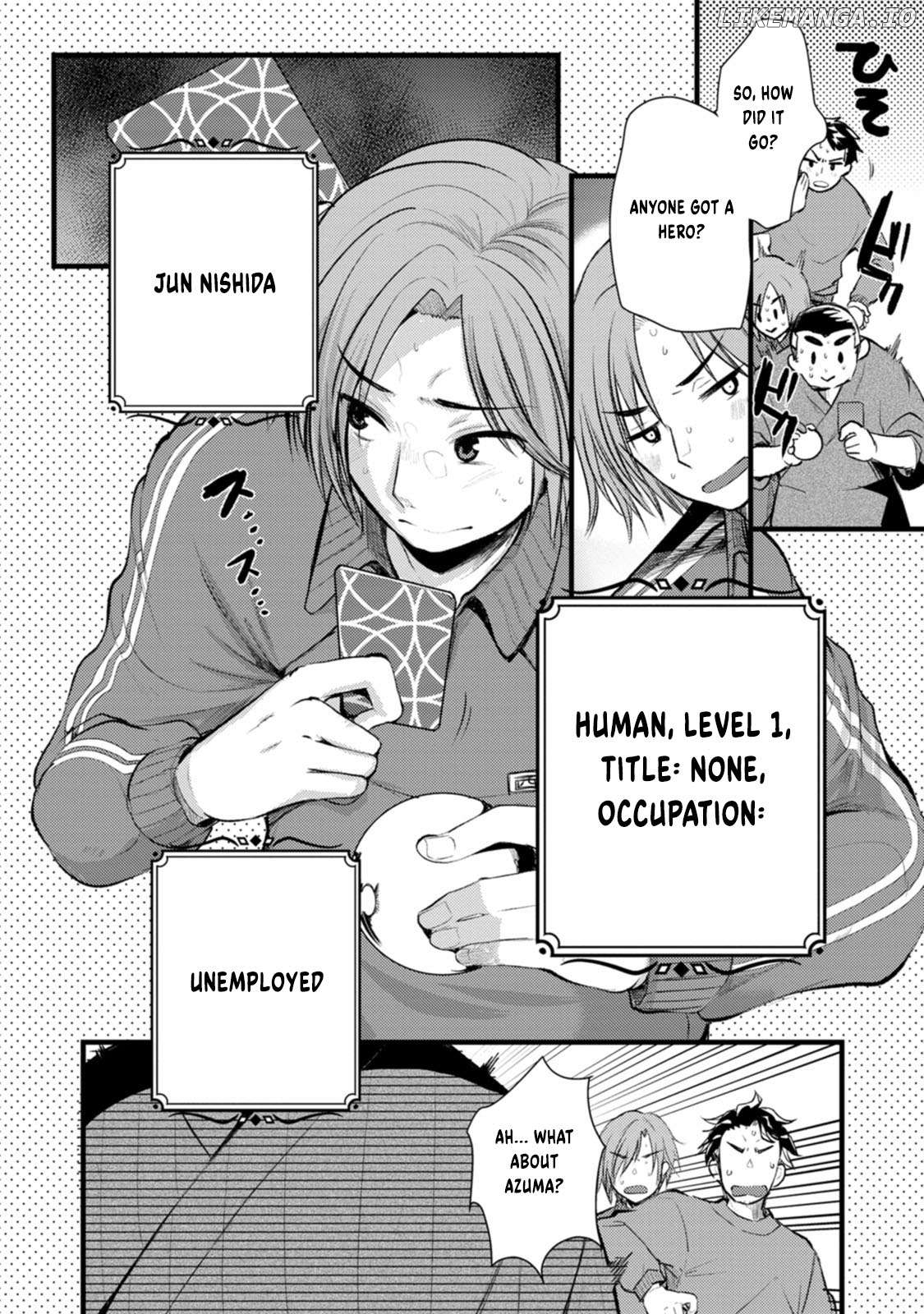 Yuusha ni Narenakatta Sanbaka Trio wa, Kyou mo Otoko Meshi wo Koshiraeru. Chapter 1 - page 33