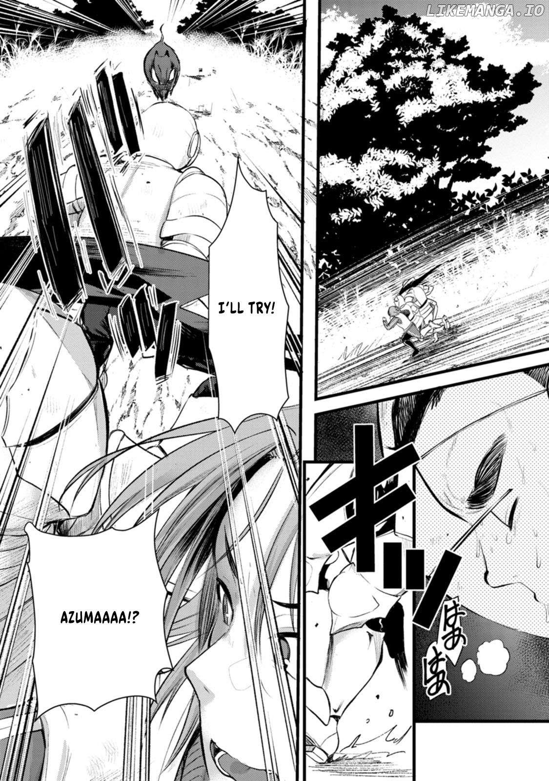 Yuusha ni Narenakatta Sanbaka Trio wa, Kyou mo Otoko Meshi wo Koshiraeru. Chapter 2 - page 16