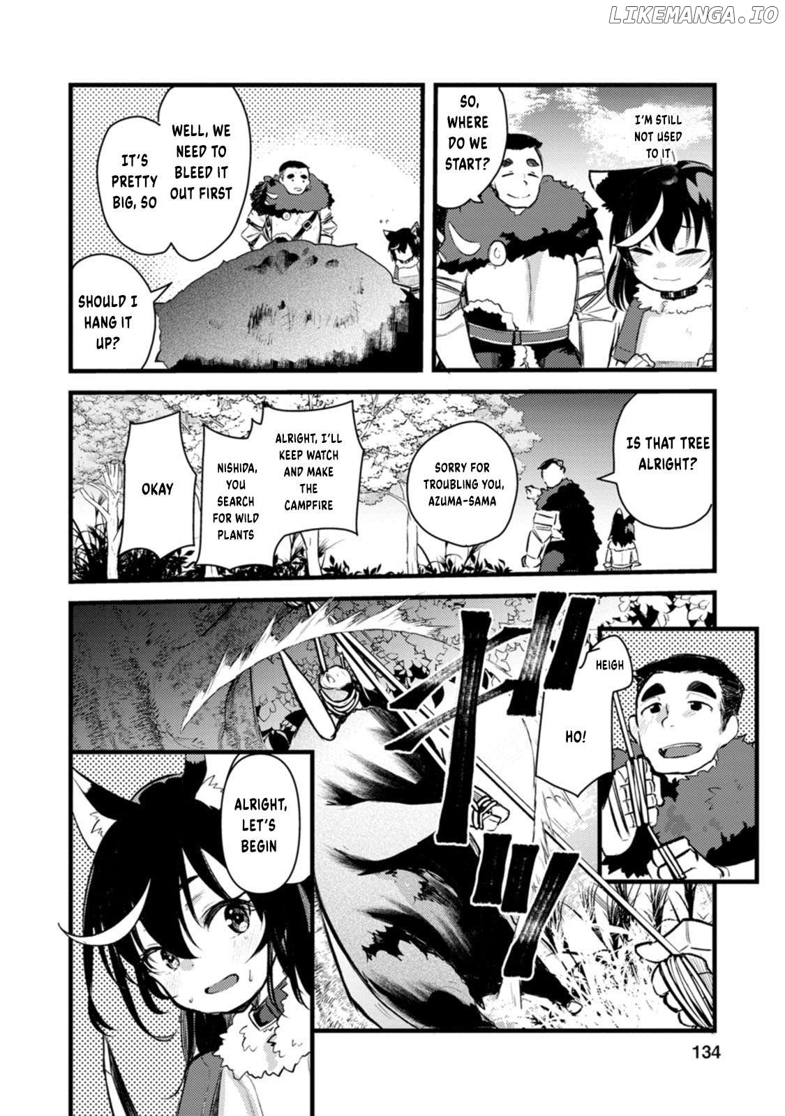 Yuusha ni Narenakatta Sanbaka Trio wa, Kyou mo Otoko Meshi wo Koshiraeru. Chapter 5 - page 11