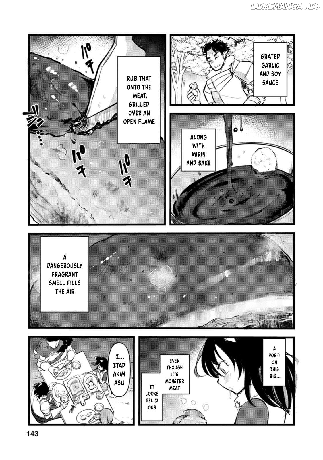 Yuusha ni Narenakatta Sanbaka Trio wa, Kyou mo Otoko Meshi wo Koshiraeru. Chapter 5 - page 20